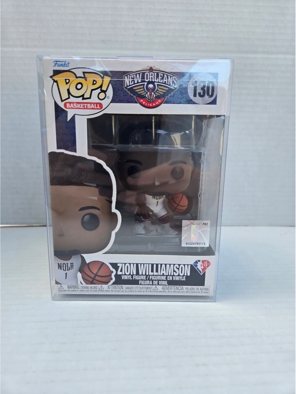 Funko Pop! Basketball Zion Williamson New Orleans Pelicans #130